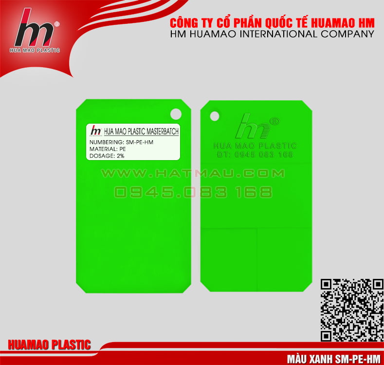 Hạt nhựa màu xanh PE Hạt nhựa màu xanh PE